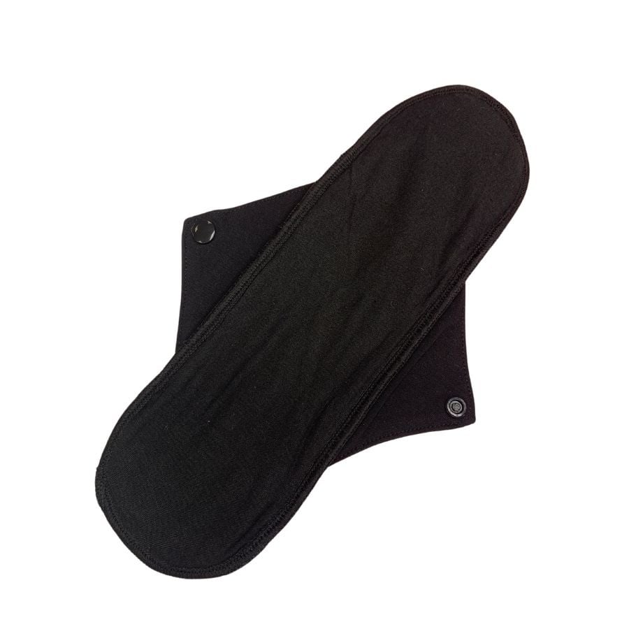 Cheeky Pad maandverband nacht/ kraamverband organisch katoen zwart