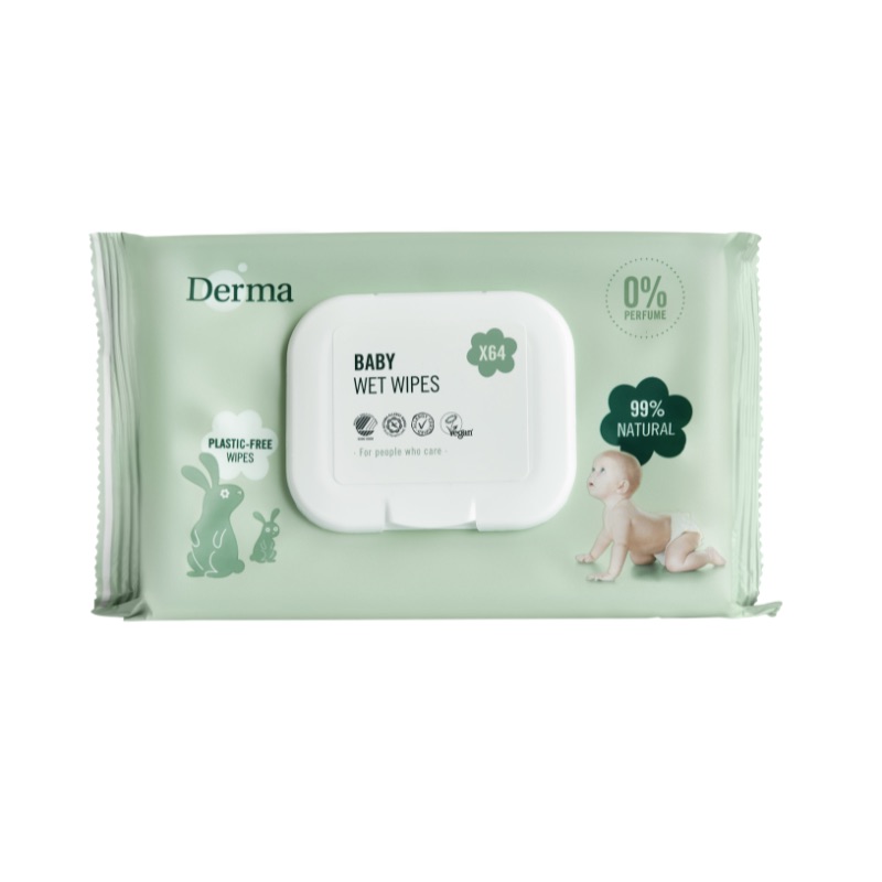[DEBW64] Derma Eco Baby wipes