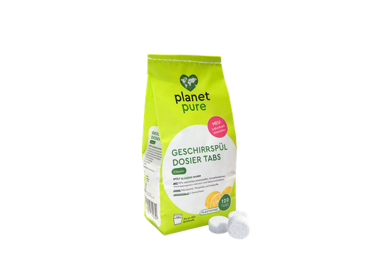 [SMC120] Planet Pure Geschirrspültabs Classic, 120 Stück