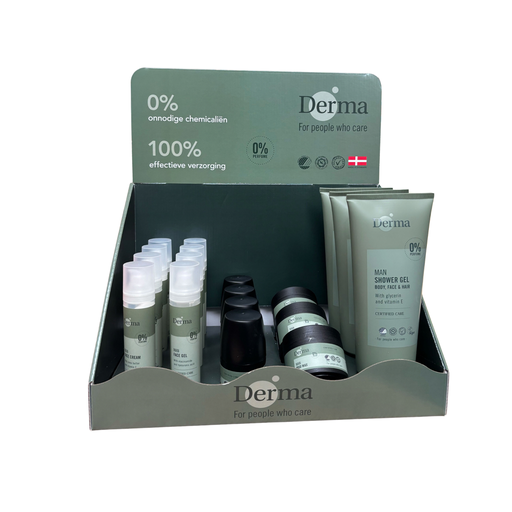 [DISPLAY-DERMA-M-G] Display Derma Man Gevuld