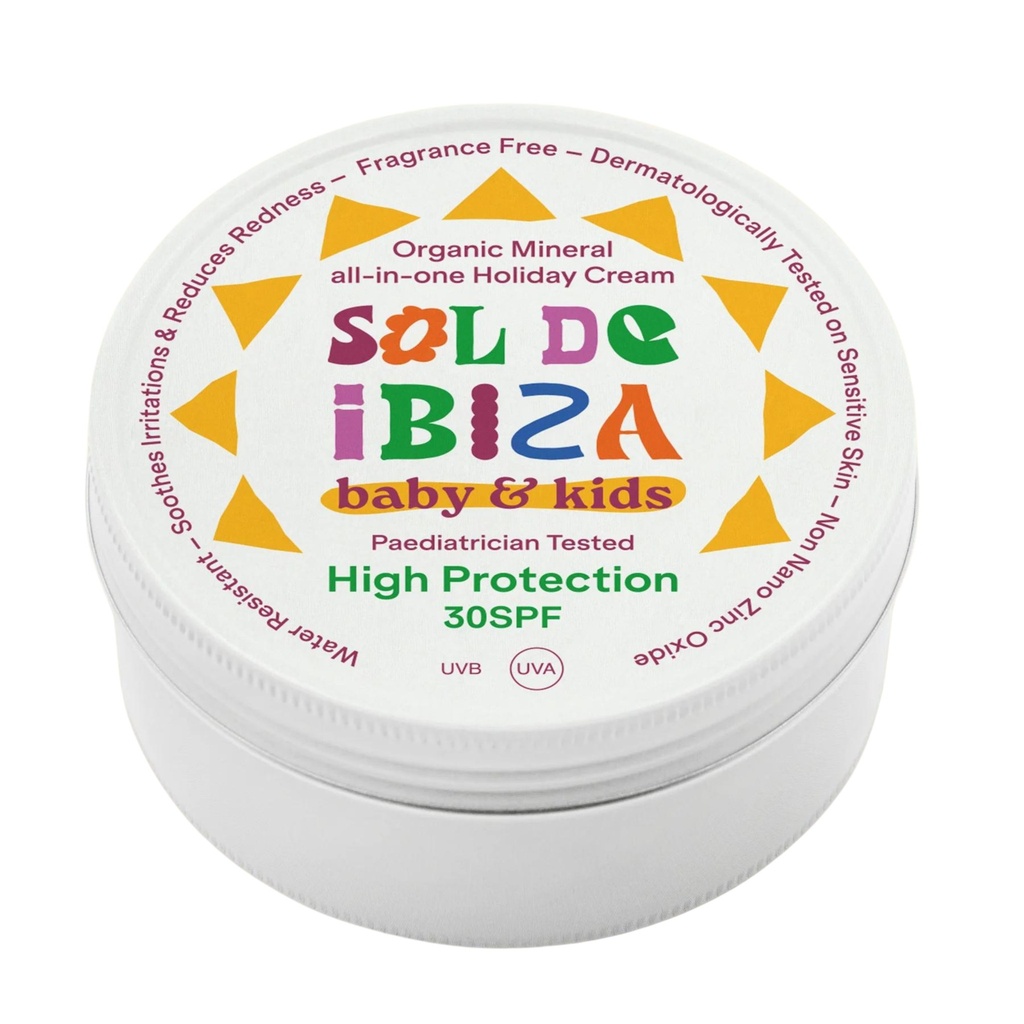 Sol de Ibiza Baby & Kids Alles-in-een beschermende crème SPF30 Mini 30gr.