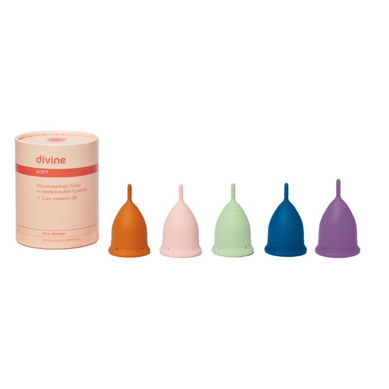 DivineCup menstruatiecup Spring Symphony S soft