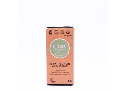 Ginger Organic inlegkruisjes flexibel 24 pcs