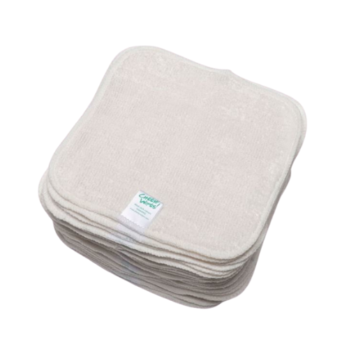 Cheeky Wipes bamboe terry wit 25 pcs