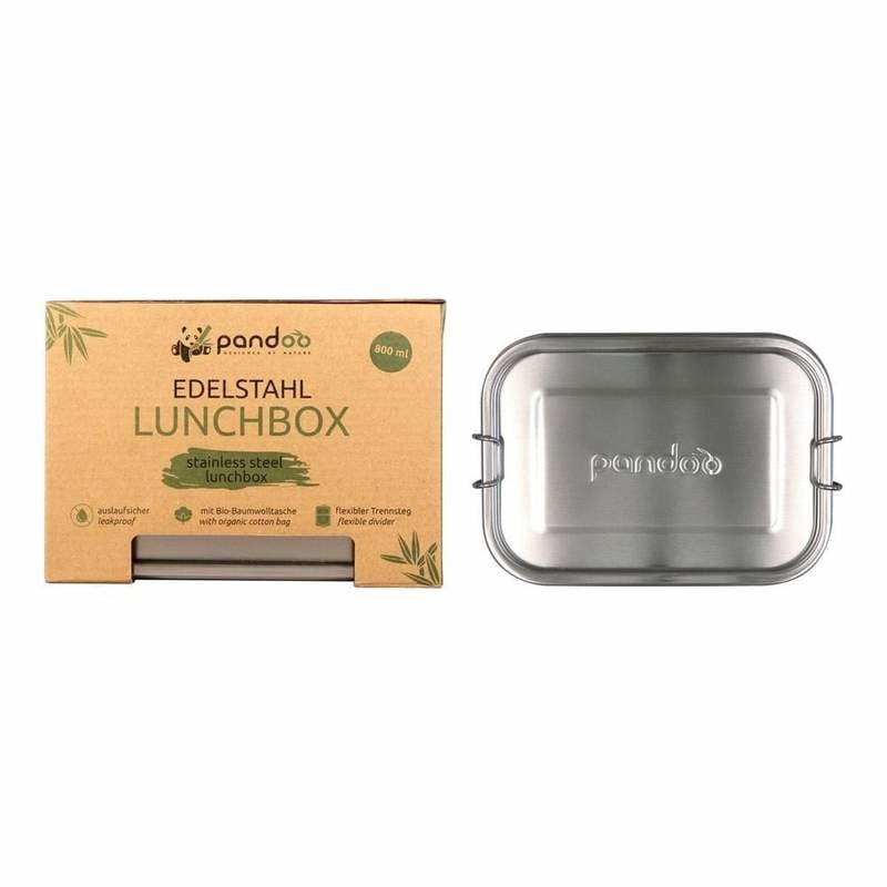 [POLBSS80] Pandoo RVS lunchbox 800 ml