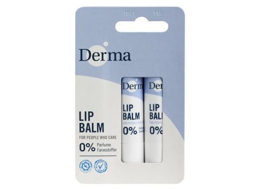 [59506050] Derma Family lip balm 2-pack