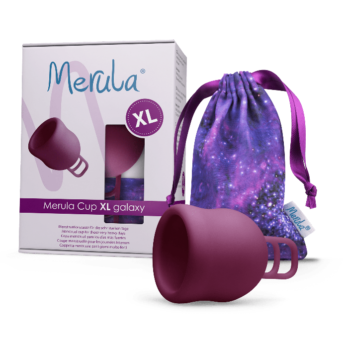 Merula Cup menstruatiecup XLGalaxy paars