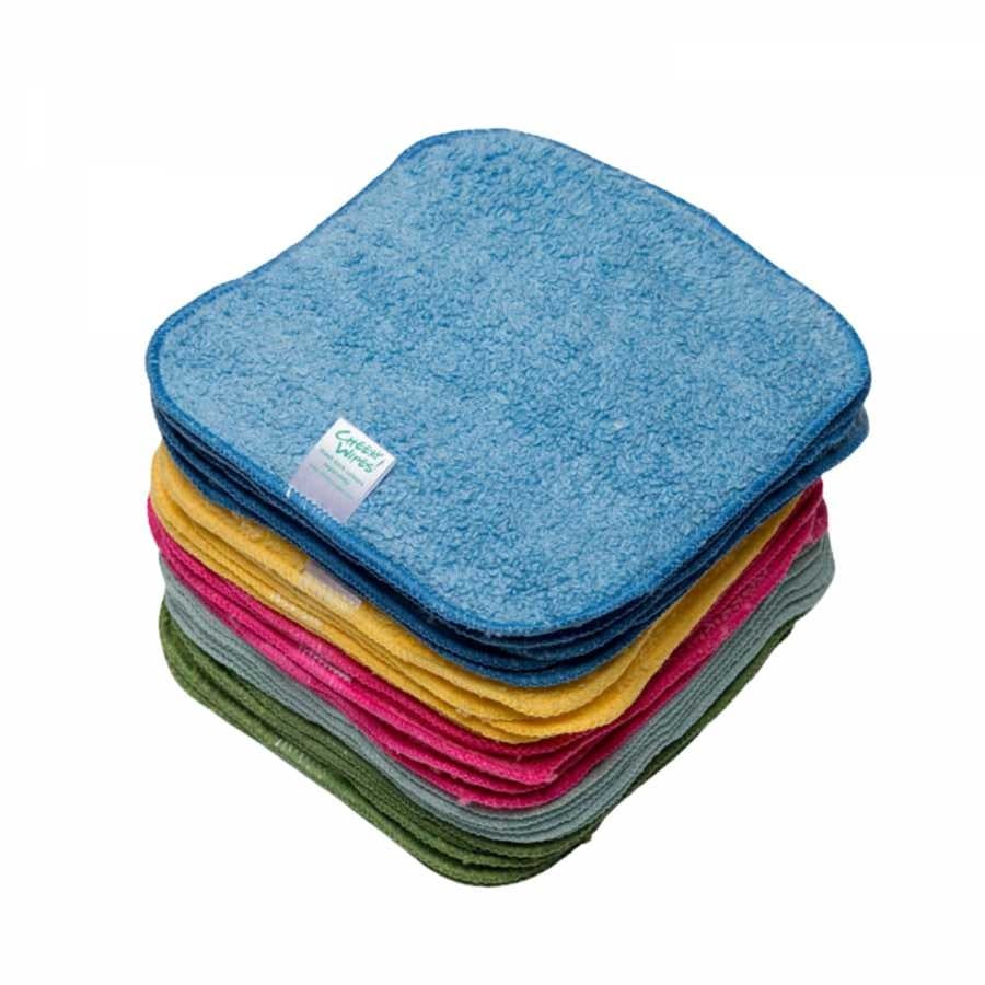 Cheeky wipes doekjes biologisch katoen kleur 25 pcs.