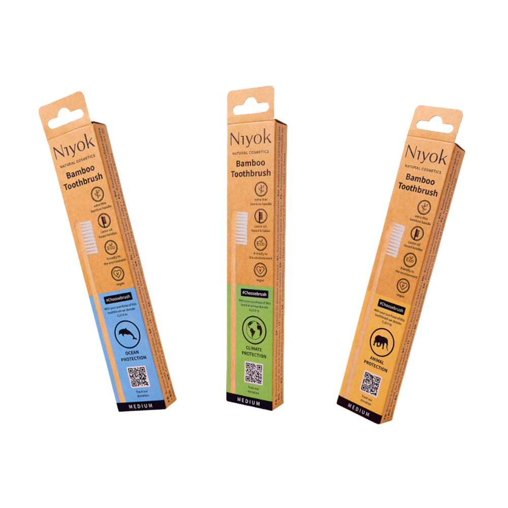 Niyok Bamboo toothbrush Climate protection