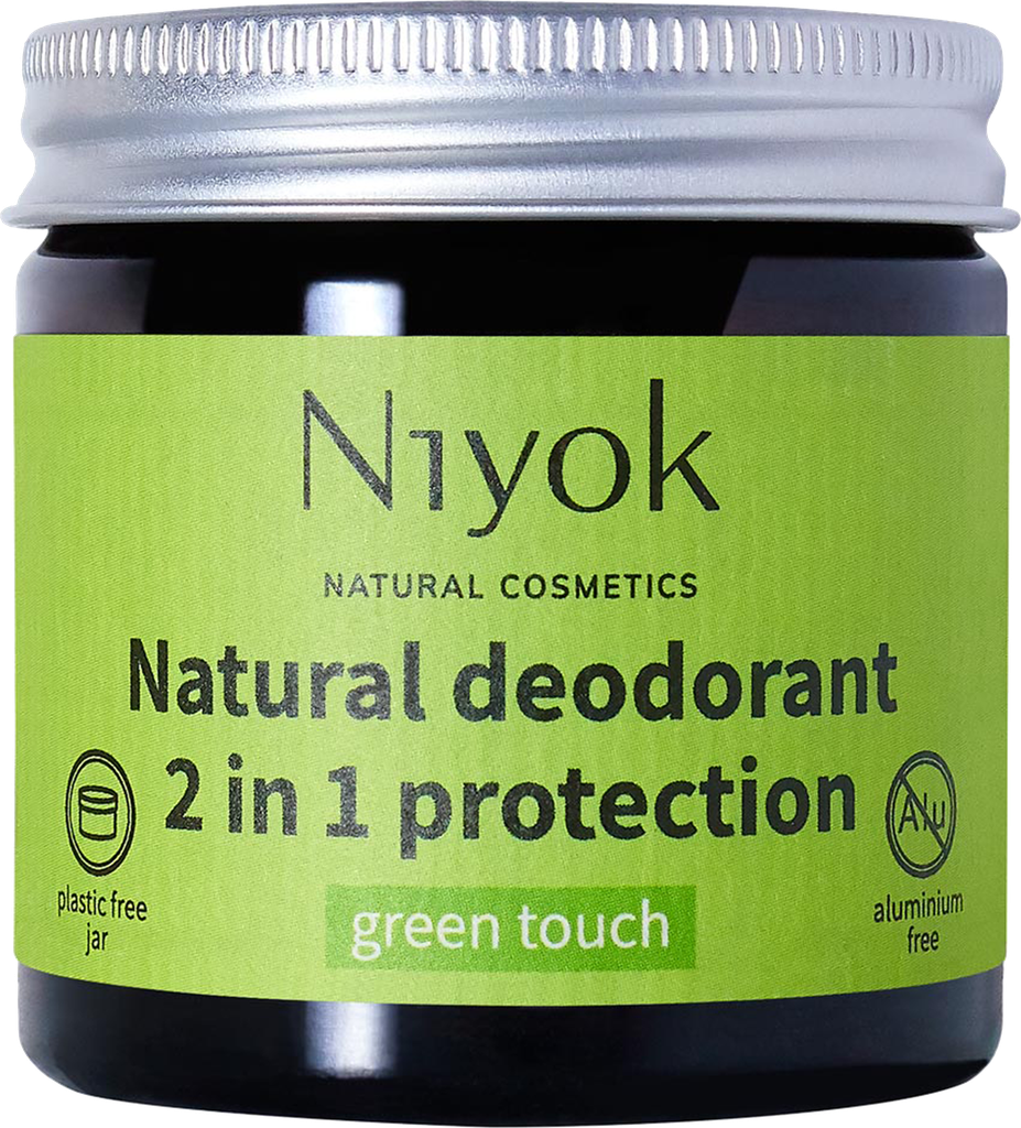 Niyok Natural deodorant Green touch, 40 ml