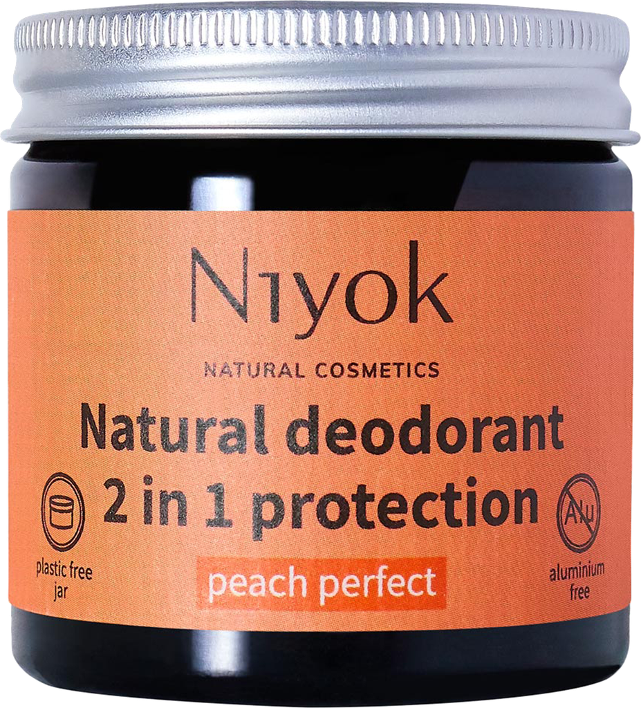 Niyok Natural deodorant Peach perfect, 40 ml