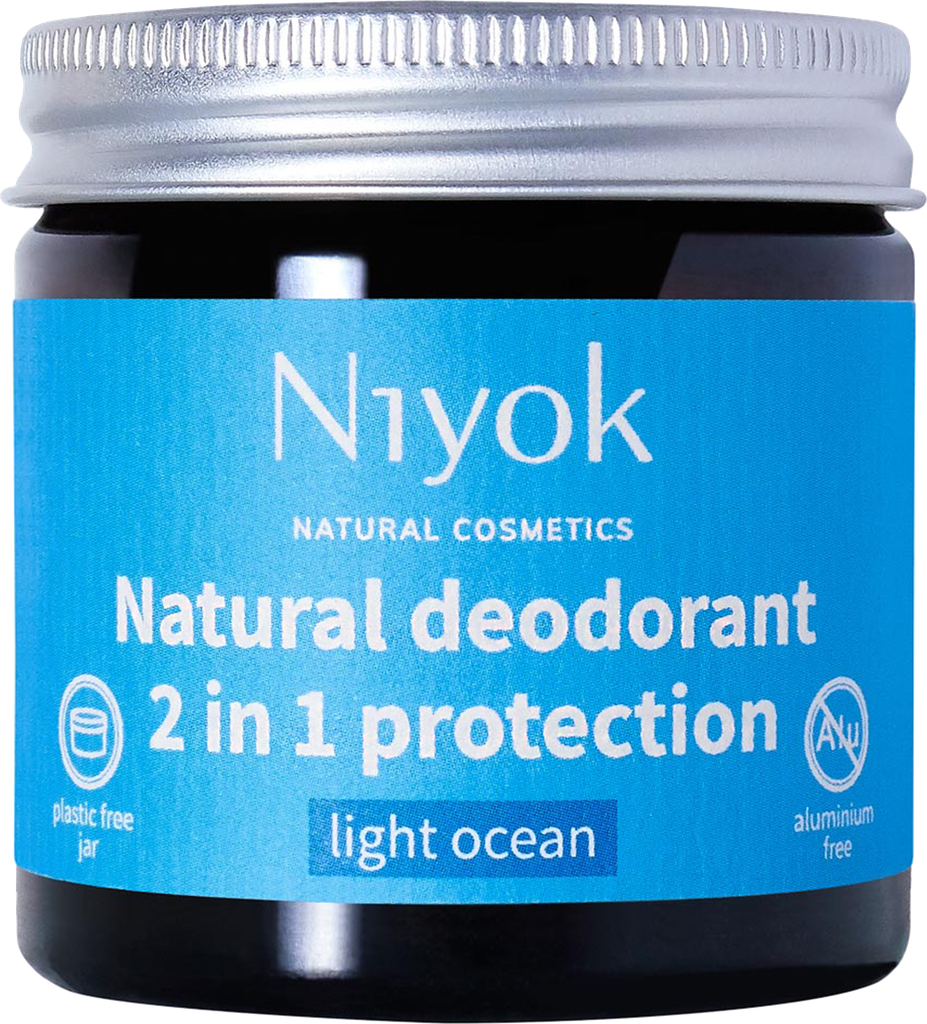 Niyok Natural deodorant Light ocean, 40 ml