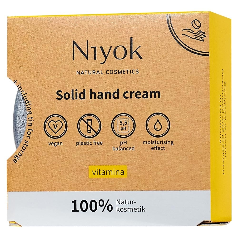 Niyok Solid hand cream Vitamina, 50g