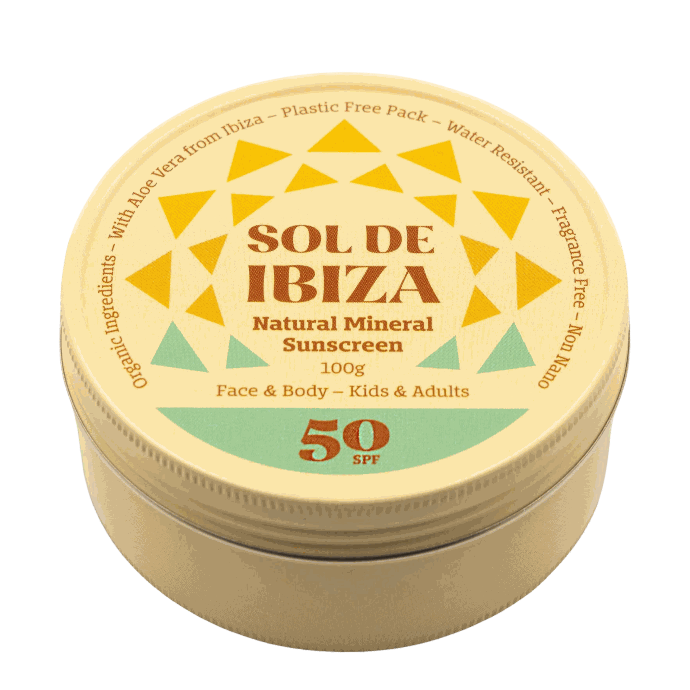 Sol de Ibiza zonnebrandcrème SPF50 100gr.