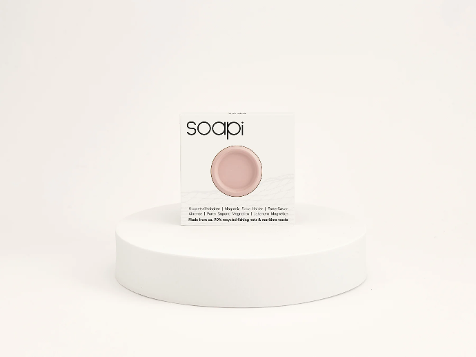 [S03] SOAPI magnetische zeephouder - Peach