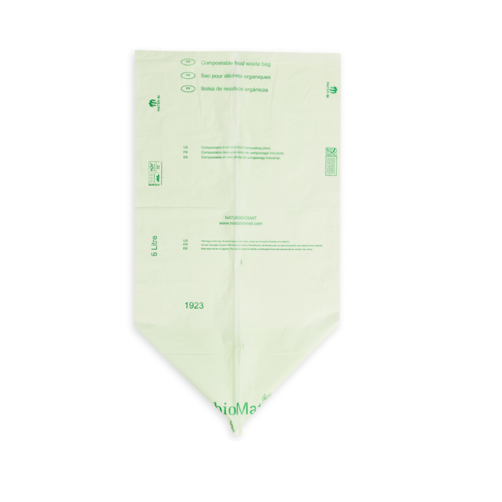 [BS-6-25] BIOMAT® composteerbare afvalzak 25 x 6 liter