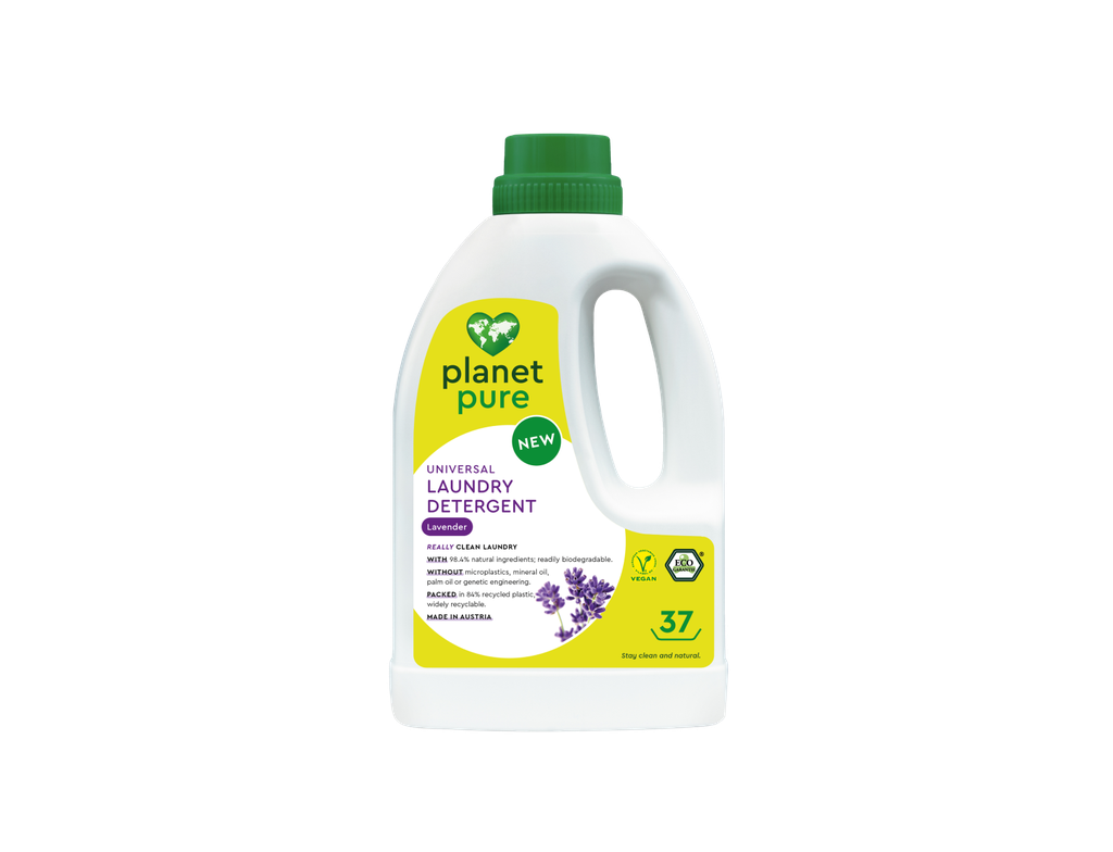 Planet Pure universeel vloeibaar wasmiddel lavendel 1,48L