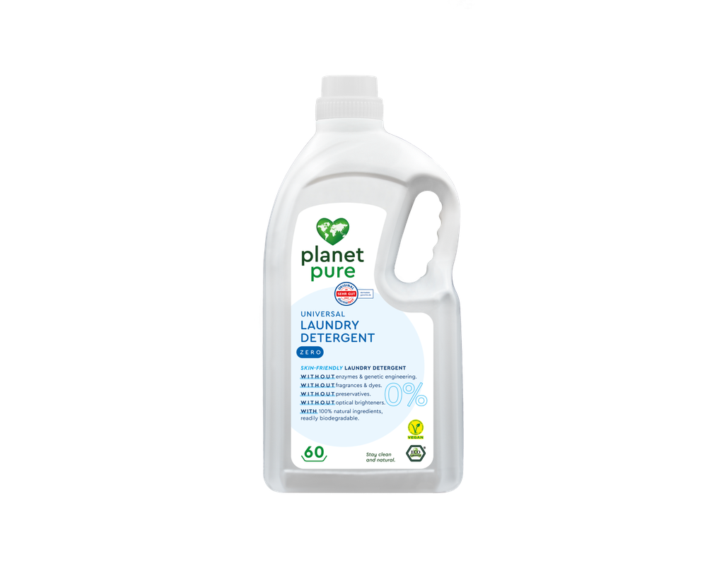 [WOP60] Planet Pure universeel vloeibaar wasmiddel 0% ZERO 3L