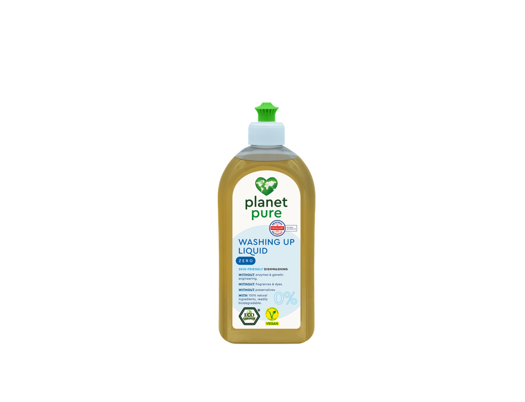 [SHOP500] Planet Pure afwasmiddel 0% ZERO 500 ml