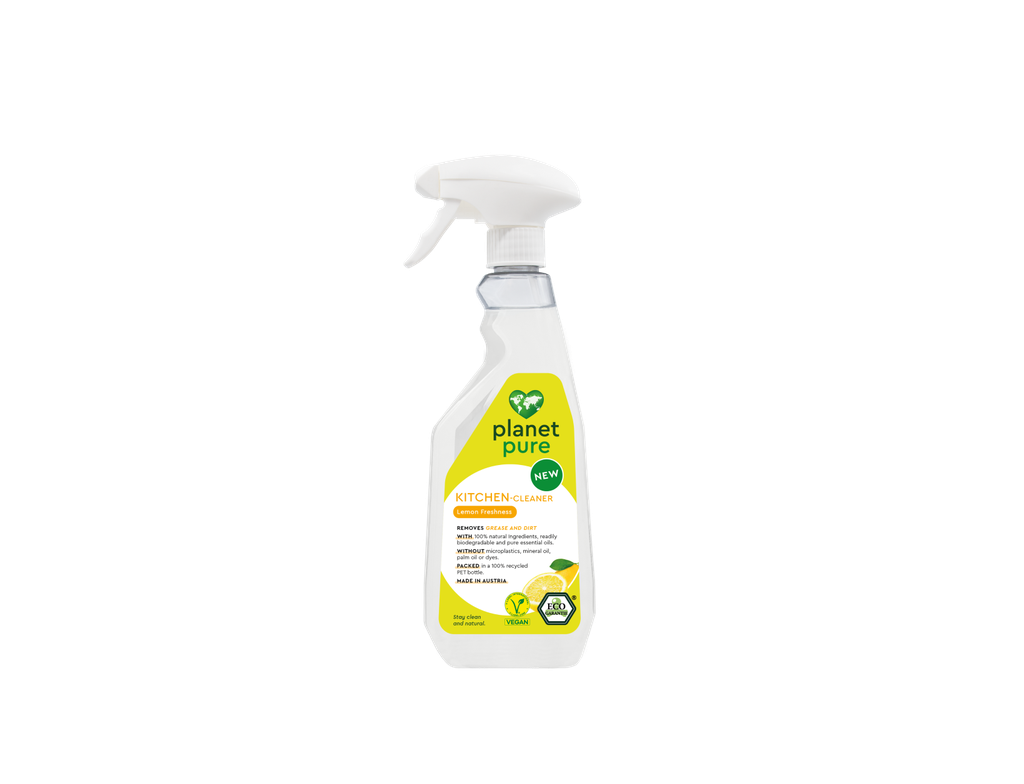 Planet Pure Kitchen cleaner lemon freshness spray 500 ml