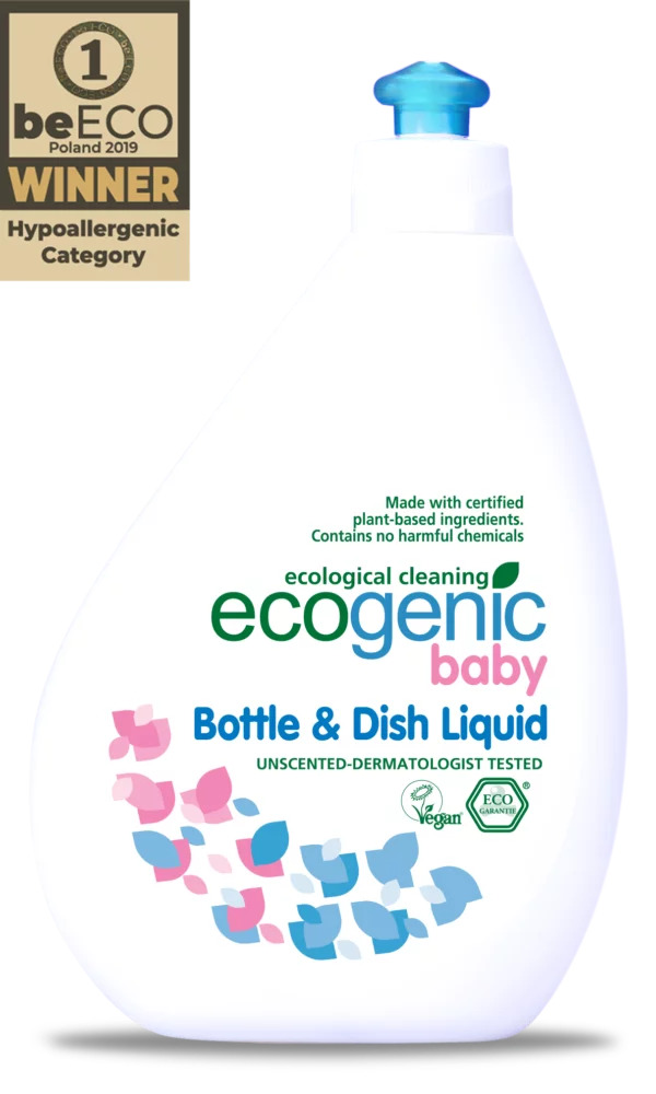 Ecogenic Baby-Spülmittel 500 ml – Unparfümiert