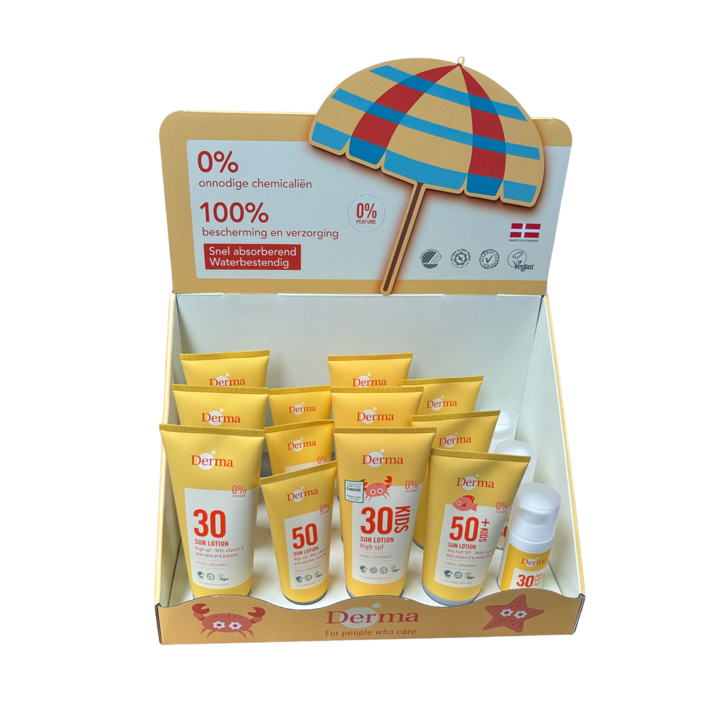 [DISPLAY-DERMA-S-G] Display Derma Sun Gevuld