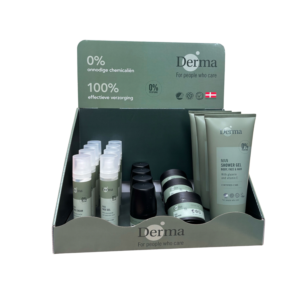 [DISPLAY-DERMA-M-G] Display Derma Man Gevuld
