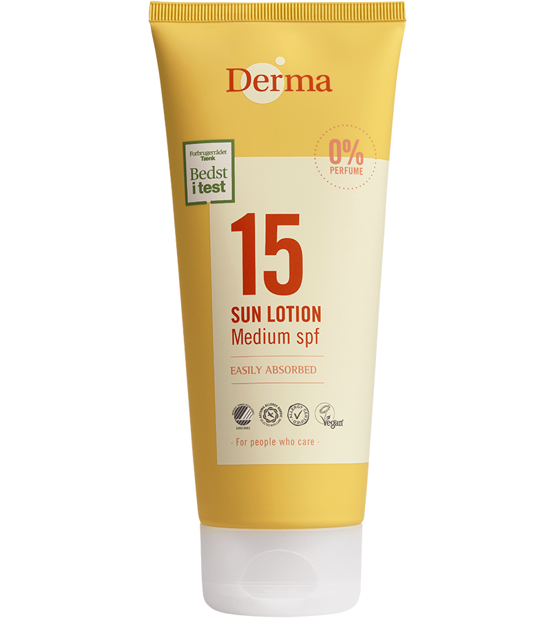 Derma Sun Lotion SPF15 200 ml.