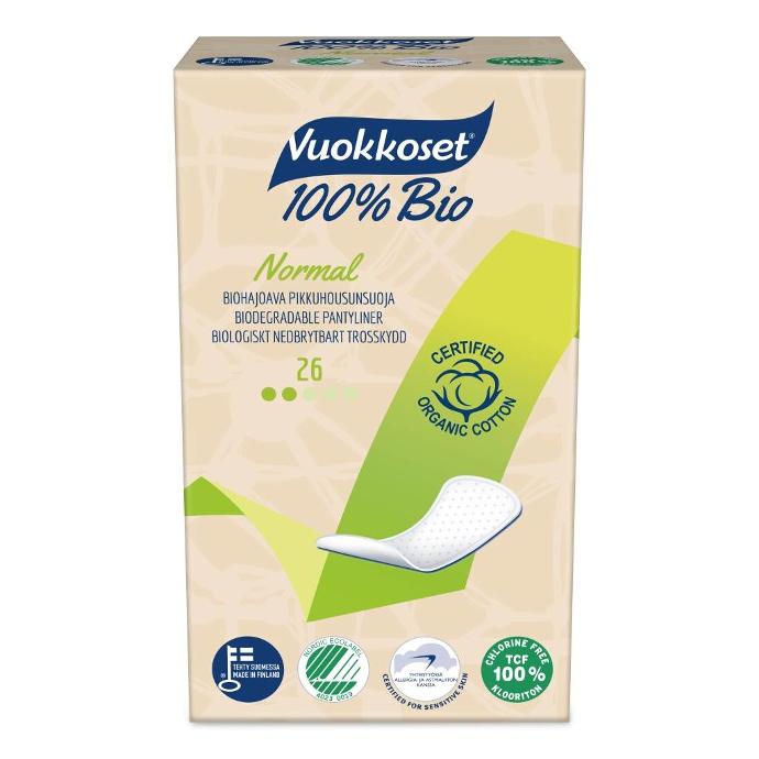 Vuokkoset 100% Bio inlegkruisjes