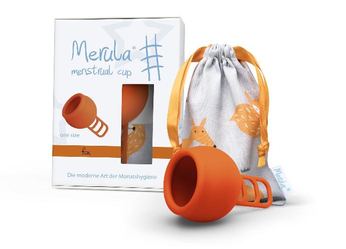 Merula menstruatiecup oranje