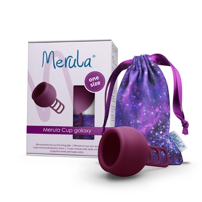 [72036] Merula menstruatiecup galaxy paars