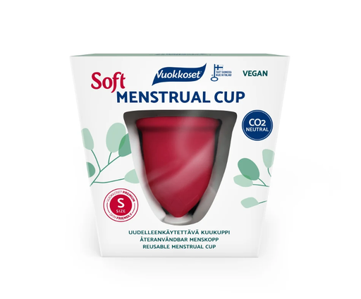 [87090] Vuokkoset Soft TPE menstruatiecup S