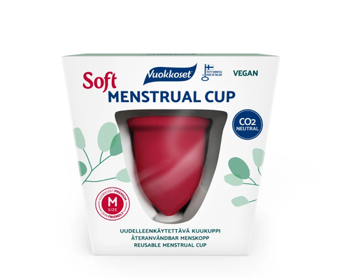 [87100] Vuokkoset Soft TPE menstruatiecup M