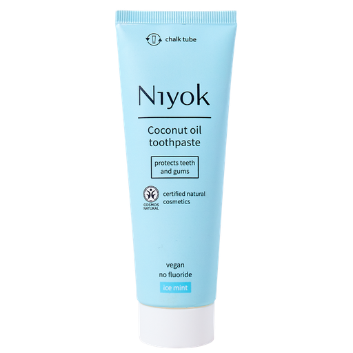 [3205NIY] Niyok Kokosolie Tandpasta – Ice Mint, 75 ml
