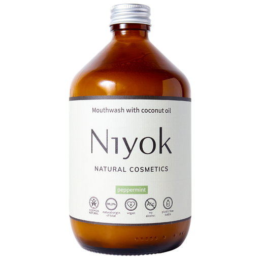 [3222NIY] Niyok Kokosolie Mondspoeling Pepermunt, 500 ml