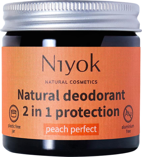 [3241NIY] Niyok Natural deodorant Peach perfect, 40 ml