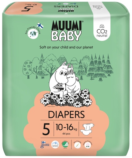 [MoominB5] Moomin Baby luiers maat 5   40 pcs. 10-16 kg