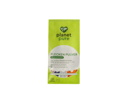 [ZFP450B] Planet Pure Fleckentfernerpulver für farbige Wäsche 450 g 