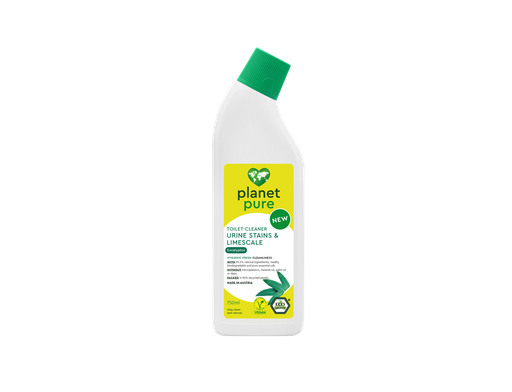 [RWCE750] Planet Pure toiletreiniger tegen kalkaanslag en minerale afzettingen Eucalyptus 750 ml