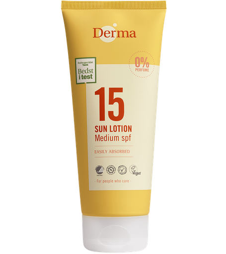 [DES008200] Derma Sun Lotion SPF15 200 ml.